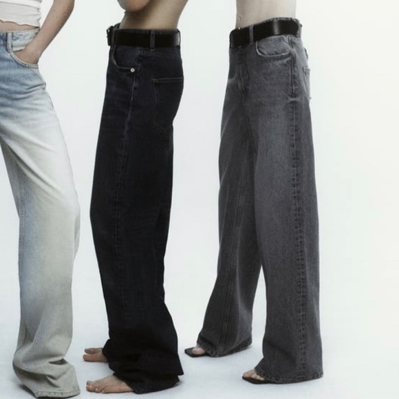 Zara Boogie Low Rise Loose Jeans - Picture 6 of 7